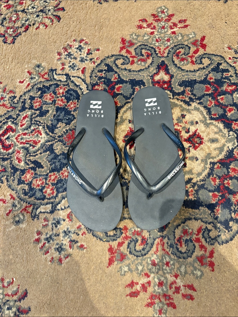 Billabong Black Flip Flop Sandals